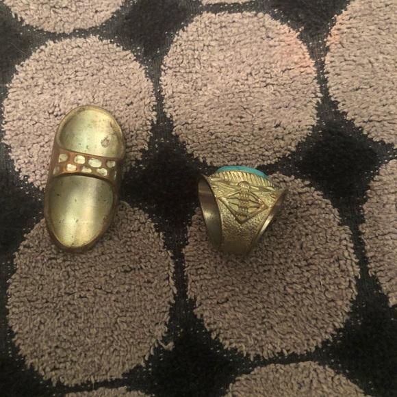 Two turquoise rings - Picture 2 of 3